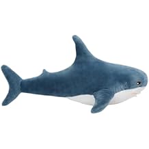 23.5-inch Plush Shark Toy Pillow, Giant Shark Stuffed Animal,Soft Shark Cushion Pillow Shark Plush Pillows,Chubby Stuffed Shark Toy - Children s Boys and Girls Room Decoration Bedtime Gift