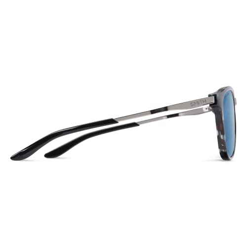 Smith Wander Lifestyle Sunglasses - Sky Tortoise/Silver | Chromapop Polarized Blue Mirror3