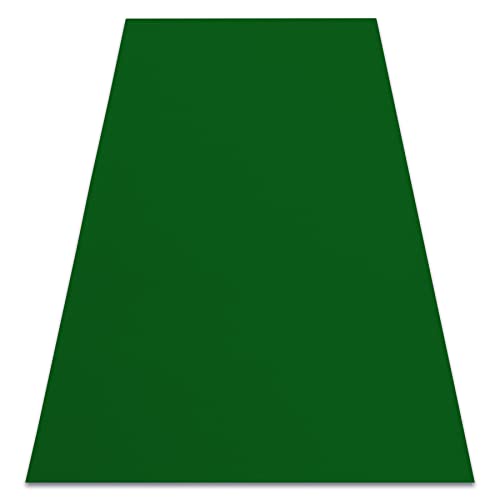 Alfombra de goma verde 80x200 cm pasillera y lavable con base Rumba 2