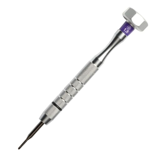 YUXITA Reparación de gafas multitamaño con destornillador de acero fino, herramienta profesional adecuada para fijación de marcos de gafas