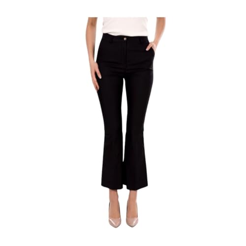 Pantalon noir Yes Zee chino ajusté vêtement homme casual chic