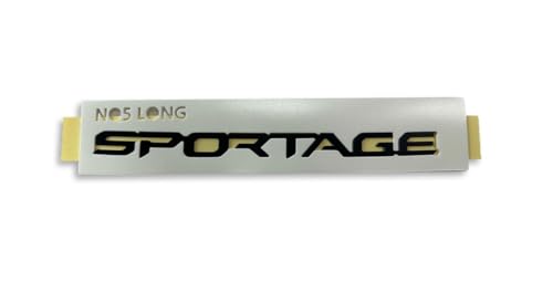 Genuine OEM 86310P1500 Rear Trunk Tailgate Logo Lettering Emblem Black Edition / 86310P1500 for Sportage 2023-2026