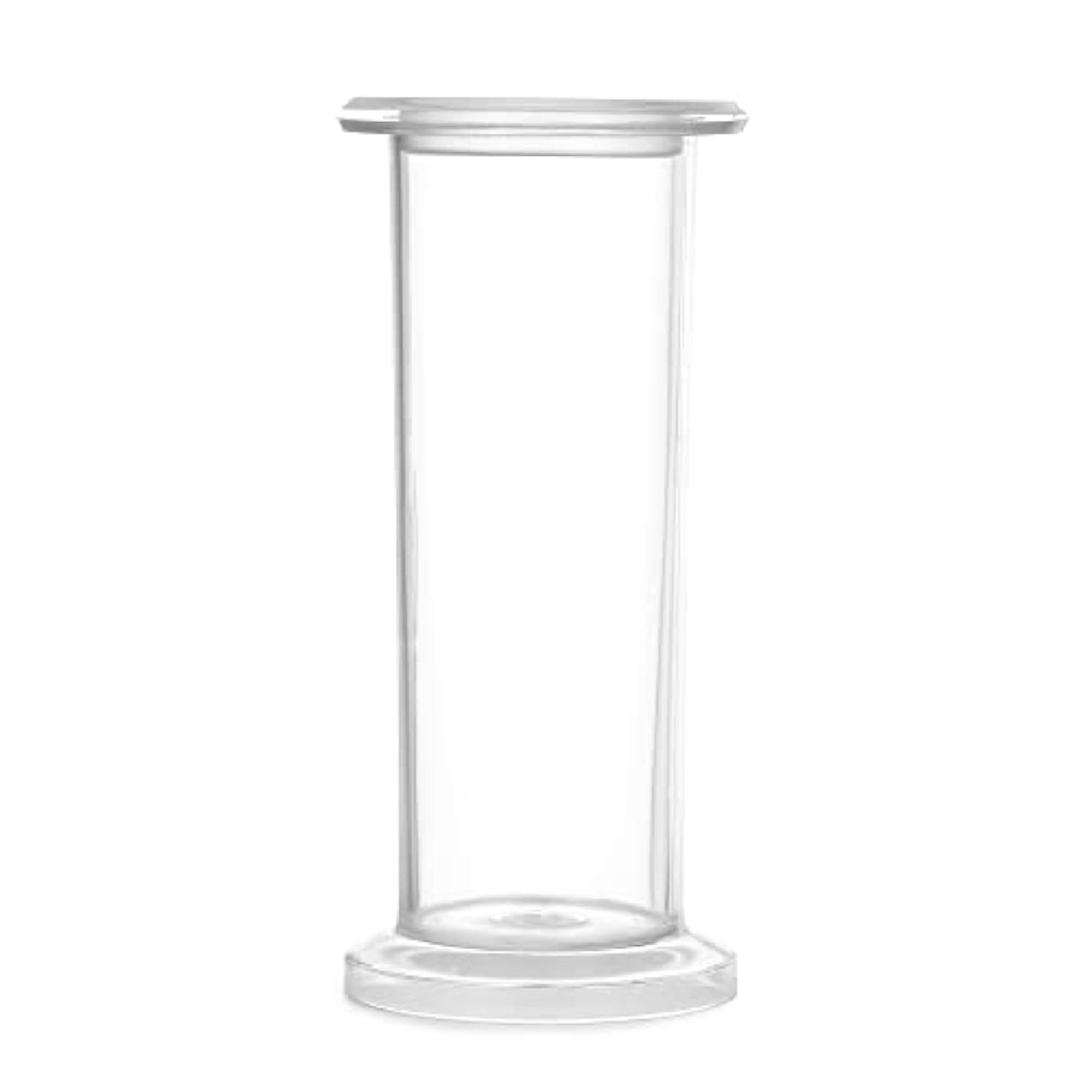 Glass Specimen Jar with Glass Cover