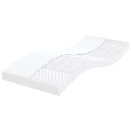 Genérico Colchón de Espuma de 7 Zonas dureza 20 ILD 80x220 cm,Mobiliario,Camas y Accesorios,Colchones,4016654