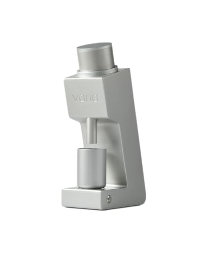 [メーカー公式] Varia VS3 グラインダー 第二世代 電動 コーヒーミル 静音 無段階調整 コニカル刃 極細挽き エスプレッソ コンパクト キッチン インテリア [国内正規品] [メーカー保証1年](Sliver)
