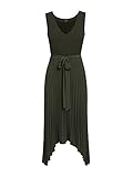  Guess Vestido Midi sin mangas Verde L