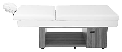 Skinact Murade Massage Table White, Facial Bed With Reclinable Backrest White #TOP1
