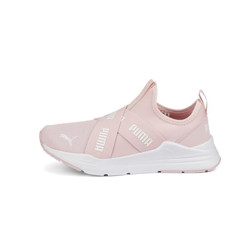 PUMA Kids Girls Wired Run Slip On Sneakers Shoes Casual - Pink3
