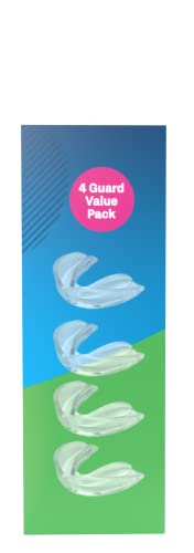 Image of Dentemp Protect-It Custom Fit Mouth Guard 4 Pack for Teeth Grinding at Night - Night Guards for Sleep