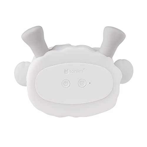 Tonies Night Light - Sleepy Sheep Audio Play Character from Sleepy Friends | Warm Glow | 90 Minutes of Beautifully Composed Melodies | Record Your Own Bedtime Stories