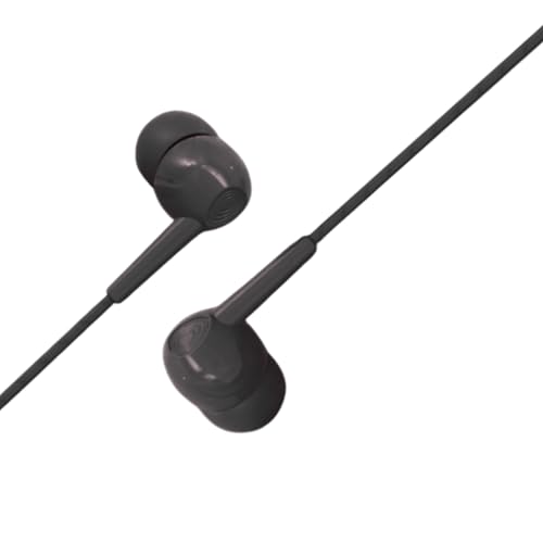 Image of LouudPro Wired in-Ear Earphones with HD Mic, Black