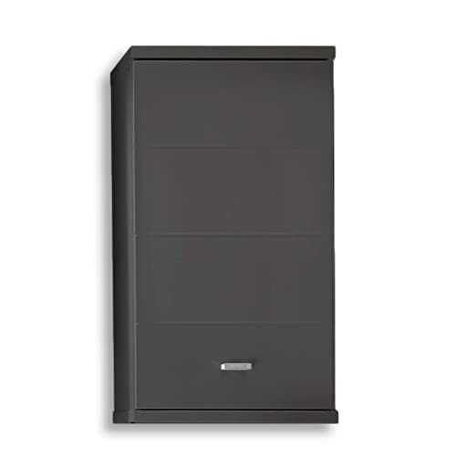 POOL Badezimmer Hängeschrank in Anthrazit - Moderner Badezimmerschrank Bad Schrank mit viel Stauraum - 38 x 71 x 23 cm (B/H/T) POOL Badezimmer Hängeschrank in Anthrazit - Moderner Badezimmerschrank Bad Schrank mit viel Stauraum - 38 x 71 x 23 cm (B/H/T)