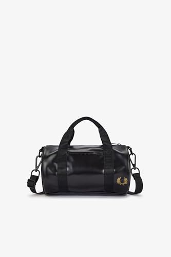 Sac polochon Fred Perry Mini Barrel Bag noir de taille unique