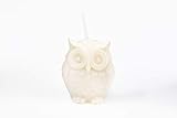 Handmade Miniature Beeswax Owl Candles