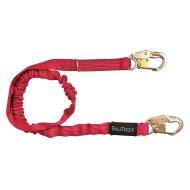 FallTechLanyard, 1 Leg, Polyester, Red - G8247