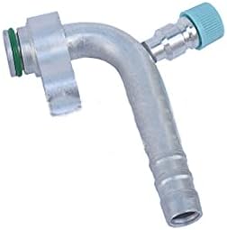 Auto Air Conditioning Ac Hose Connector 134a Cold Air Pipe Connector with Nozzles Hose Fittings(5 Curve Nozzle)