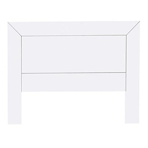 Dogar Kynus Cabecero Somier, Madera, Blanco, 110x145x2 cm