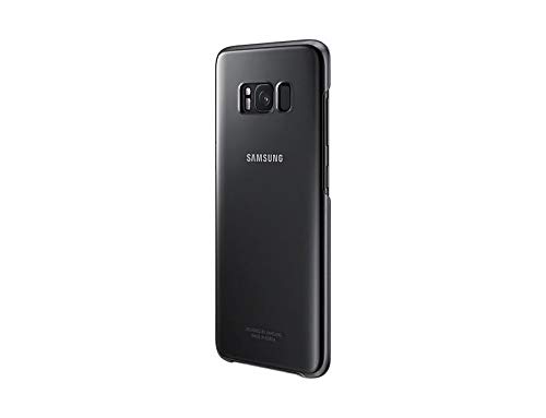 SAMSUNGGalaxy S8 Clear Back Protective Cover - Black