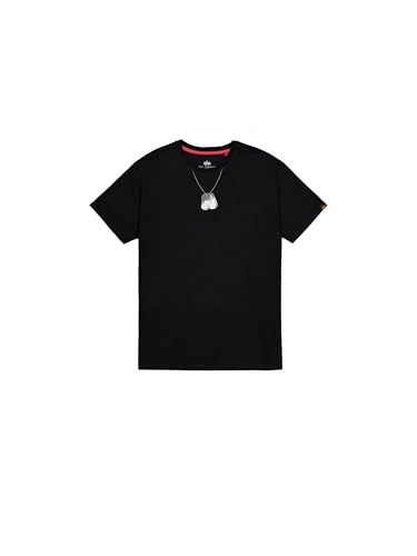 Alpha Industries Dog-tag T-Shirt Homme idéal pour un look streetwear urbain