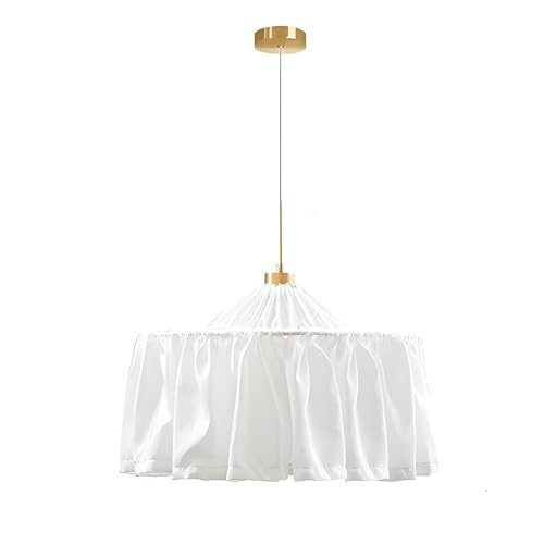 Lustre en tissu plissé de haute qualité pour salon et intérieur chic