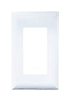 RV Designer S849, Cover Plate for Self Contained Contemporary Switch, White, AC Electrical