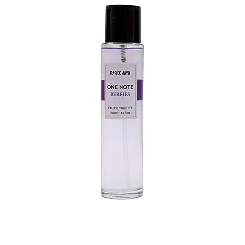 Flor de Mayo - One Note Berries - Fragancia Monogotas con Aroma a Frutos Rojos - Colonia Larga Duración - Perfume Ideal para Viaje, Regalo, Bolso, Neceser - 100ml