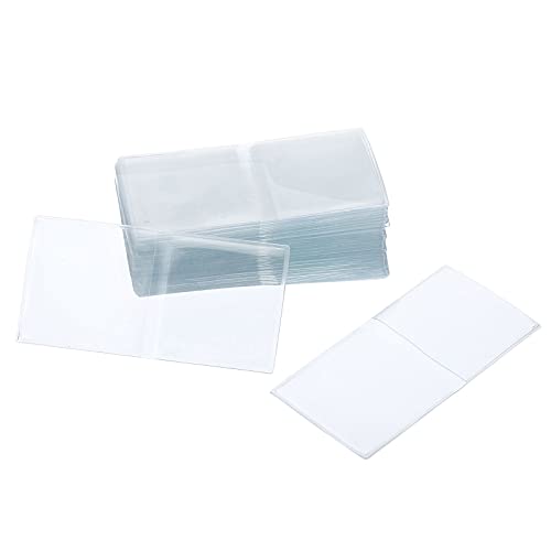 PATIKIL 50-Pack Coin Sleeves - 2.13" X 4.17" Clear PVC Flips For Coin Collecting, Jewelry, Small Items - View #12