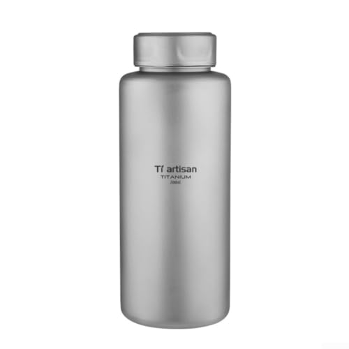 Botella de agua de titanio de metal ligero y contenedor de bebidas 3