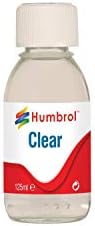 Humbrol 125ml Thin Clear Varnish Bottle