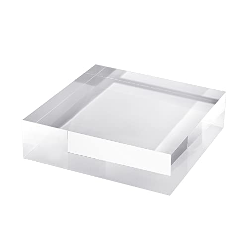 CiaoHER 2in Solid Acrylic Cube Display Block, 2" x 7" x 7" by CiaoHER - Used condition - US$47.45