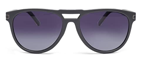 Image of ELEGANTE Polarized Aviator Sunglasses For Men & Women Tac Lens Plastic Lightweight Double Bridge Frame 100% UVA /UVB Protection