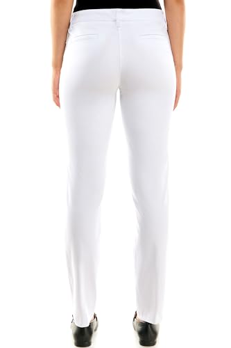 Image of Zac & Rachel Women's Millennium Fabric Pant - Perfectly Designed Woven Stretch Combination That Makes for The Most Flattering