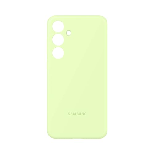 Image of SAMSUNG Galaxy S24+ Plus Silicone Phone Case, Protective Cover with Color Variety, Smooth Grip, Soft and Sleek Design, Snug Fit, US Version, EF-PS926TGEGUS, Light Green