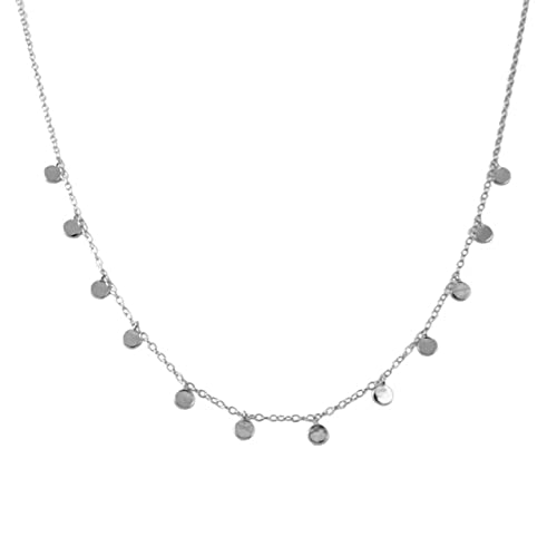 TTDGYYXW Sterne Mond echte Halskette für Frauen Schmuck Perle Fancy Diamant Kette Halsband Halskette