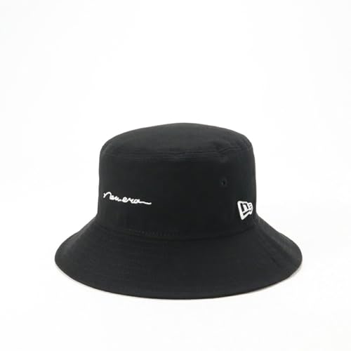 ニューエラ(new era) ニューエ ラキッズ バケットハット 手書き風ロゴ ブラック S/M KIDS BUCKET HAND LOGO BLK