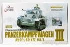 116alemán Panzerkampfwagen III Air Soft RC Battle Tank humo y sonido Upgrade Versión Wmetal gear  Tracks