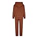 Fall Outfits Women Trendy Sweatsuit Two Piece Workout Sets Fashion Teen Girls Y2K Joggers Sweatshirts Hoodies Tracksuit Coffee