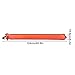 Diving Buoy, Diving Surface Marker Buoy Nylon Diving Inflatable Buoy Safety Signal Tube Reflective Scuba Buoy with Mouth Valve Scuba Diving Surface Marker Signal Tube Diver Underwater Sports(Orange)