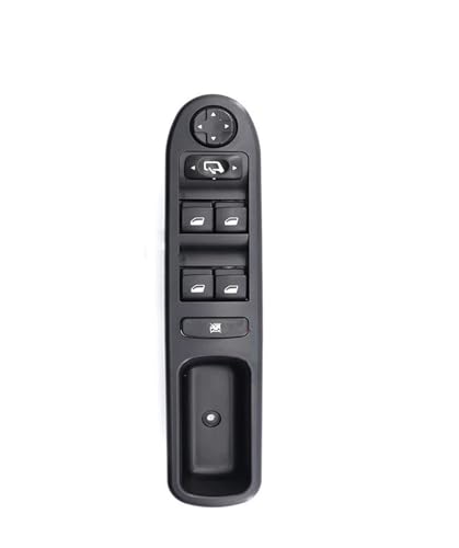 Bouton de lève-vitre Peugeot avec option rabattement électrique des rétroviseurs 6554.QG