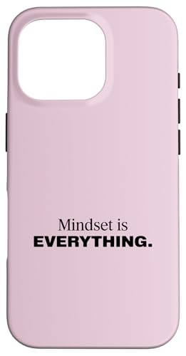 Mindset Is Everything ���`�x�[�V���������߂錾�t �X�}�z�P�[�X iPhone 16 Pro �p