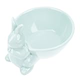 HOLIDYOYO Osterhasen Schüssel aus Keramik Lustige Kleine Schale im Hasen Design für Reis Salat und Snacks für Festliche Anlässe und Reinigen