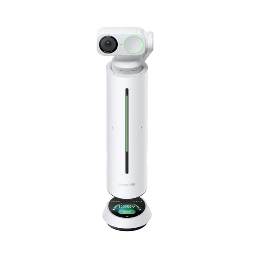 Image of Insta360 WaveLink - 4K Conference Room Speakerphone and Camera, Speaker Tracking, 5m 360 Voice Pickup, Noise Reduction, AI Transcription and Summaries, Plug & Play, Works with Zoom, Teams