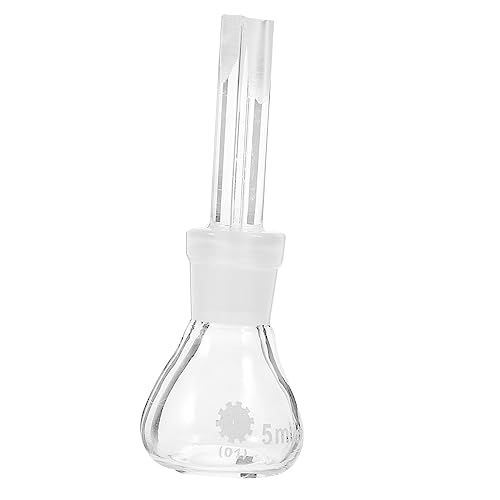 BELLIFFY Laboratory Glass Pycnometer Di Reagente Liquid Bottle Bottiglie Vuote Gravity Bottle Density Bottle Cross Cylinder Optometry Bottiglie Di Empty Bottles Reagent Storage Bottle