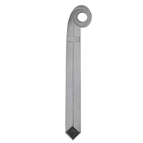 Image of Jacob Alexander Ultra Skinny 1.5 inch Men's Solid Necktie