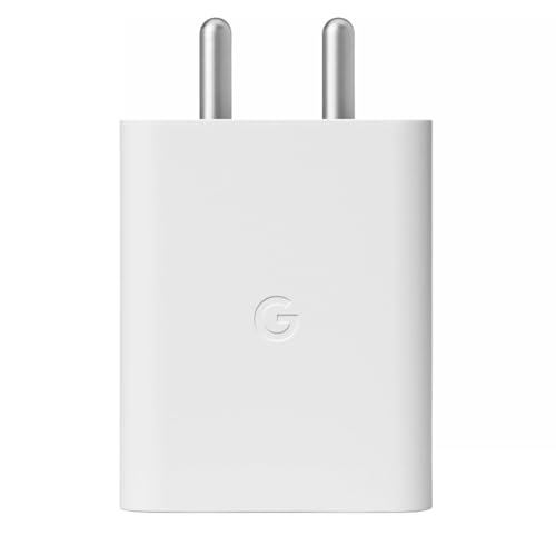 Image of 30W USB Type C Rapidly Fast Charger Adapter Compatible with Google Pixel 8 Pro / 8 /7 Pro / 7 / 7A / 6 Pro / 6 / 6A / 5 /4 / Tab, Buds, Chromebook Power Adapter (Only - Adapter)