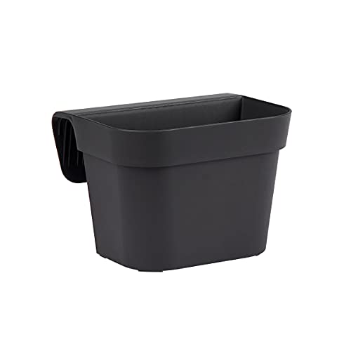 NICOLI Balconiera Vaso ARKE' Balcony 25X23 H18 Grigio Antracite