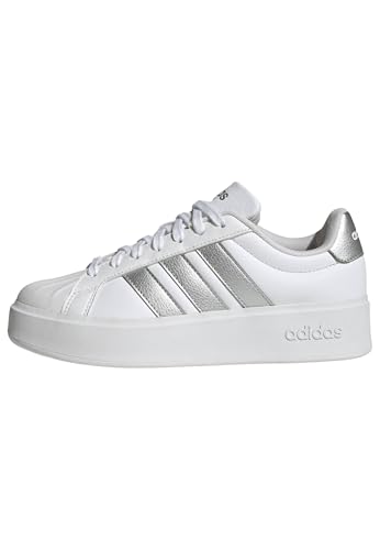 adidas Femme Streettalk Bold Shoes, FTWR White/Silver Met./Core Black, 39 1/3 EU