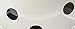 Kate Spade New York Deco Dot Medium Serving Bowl, 2.78 LB, White