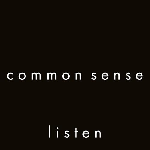 c o m m o n s e n s e