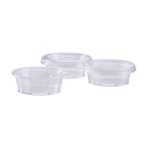 Image of Karat FP-P150-PP 1.5 oz. PP Portion Cups - Clear (Case of 2500)